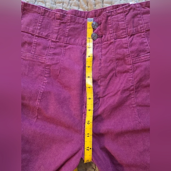 NWOT Free People Jayde Cord Flare Jeans - Picture 4 of 5